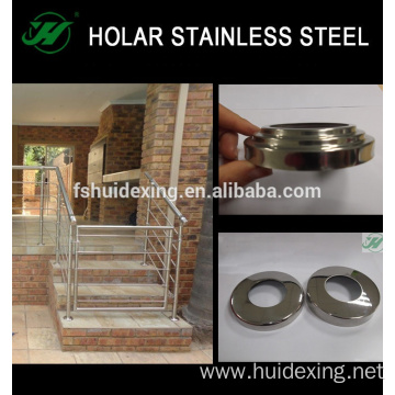 2022 Stainless steel flange and cover for railing